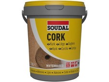 Colla per Sughero SOUDAL Adesivo Pronta all’uso Non infiammabile Latta 1 e 5 Kg.