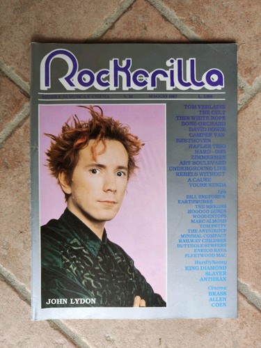 Rivista maggio 1987 rockerilla - rivista,