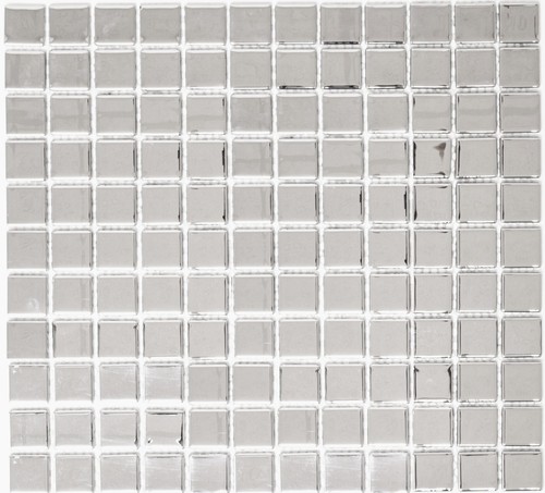 Mosaico argento effetto cromo - mosaico,