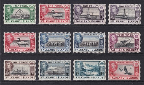 Isole falkland 1938 kgvi - falkland,