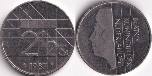 Gulden 1987 pays bas - 1987,