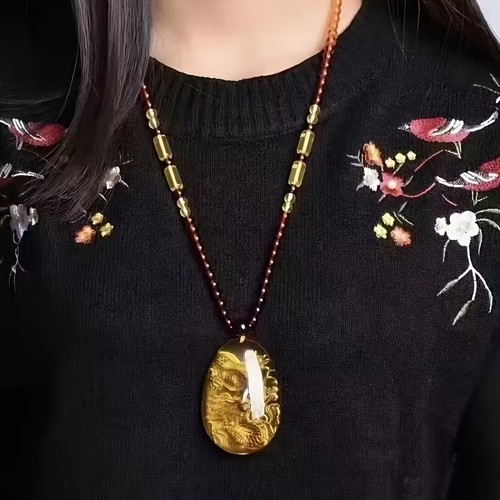 Collana con ciondolo - , drago