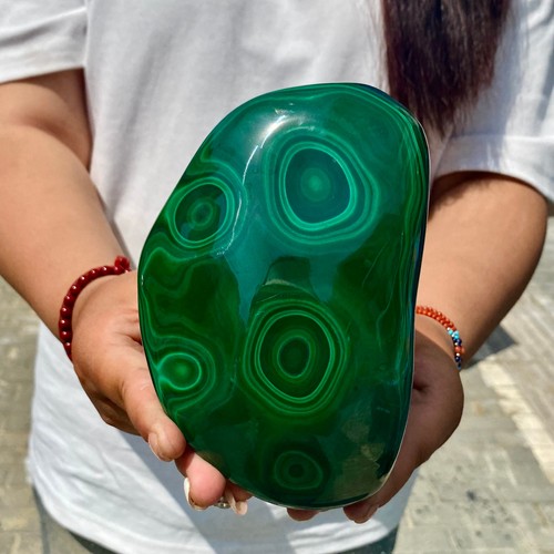 Grappolo trasparente malachite