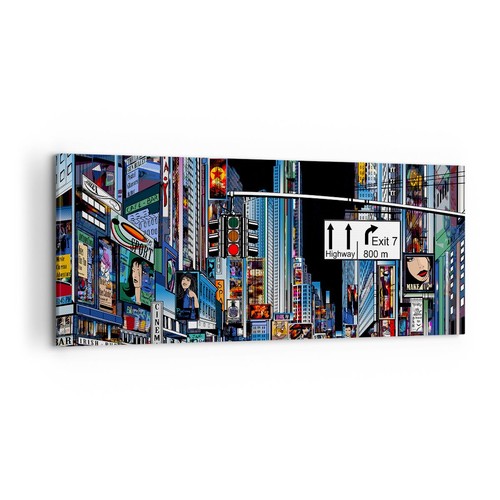 Quadro tela 120x50cm - quadro,
