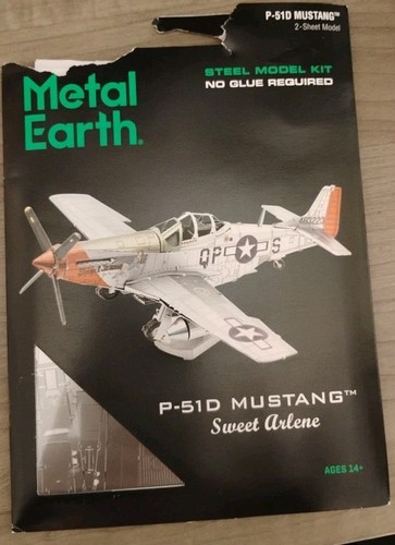 Metal earth 51d mustang - p-51d,