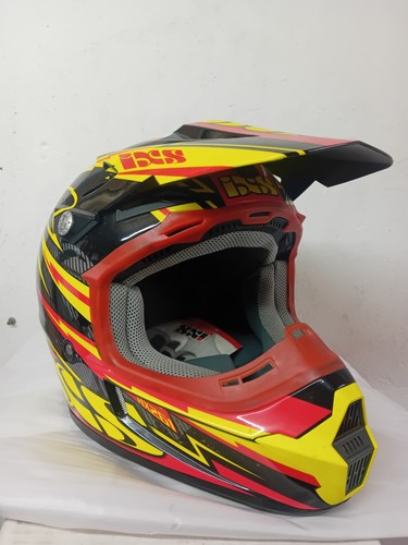 Casco cross ixs - cross, rosso