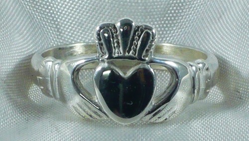 Anello claddagh argento 925 - anello,
