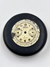 Angelus Chronograph vintage watch dial face