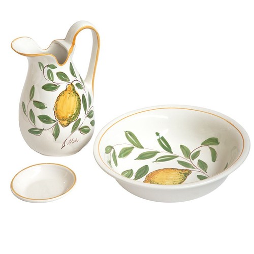 Tris set ceramiche limoni - di,