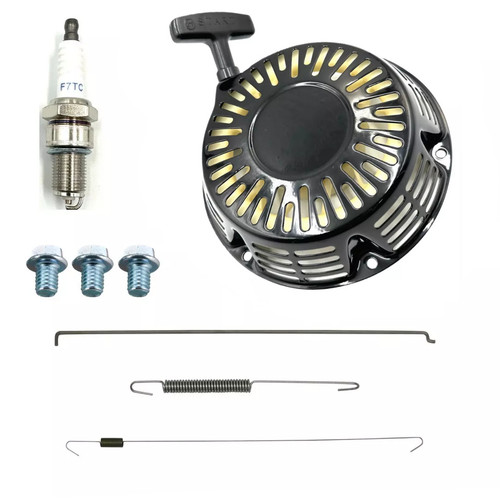 Black pull recoil starter for - starter,
