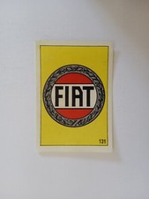FIGURINA AUTO STEMMI MOTO ED. IMPERIA ANNI 70 STEMMA FIAT n 131 DA RECUPERO