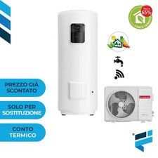 Ariston NUOS SPLIT INVERTER WI-FI FS scaldacqua pompa di calore - a pav. CT 2.0