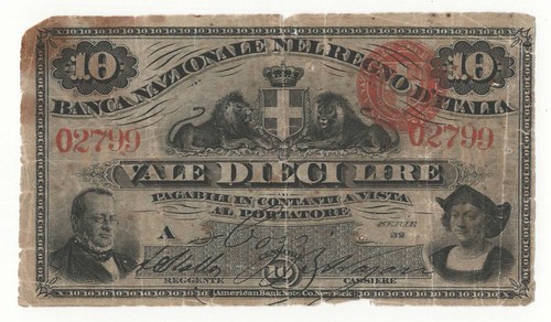 Lire banca nazionale - nazionale, nel