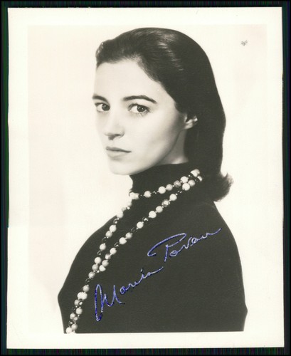 Marisa pavan autogrammkarte - marisa,