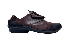 Scarpe Oxford Trippen Moby Plum / blu navy stringate in pelle taglia 38