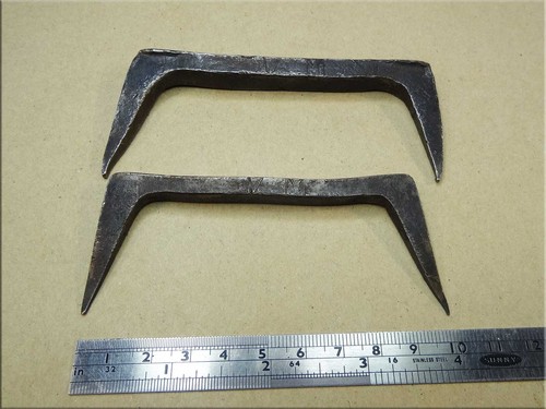 Coppia antica panca - , ferro