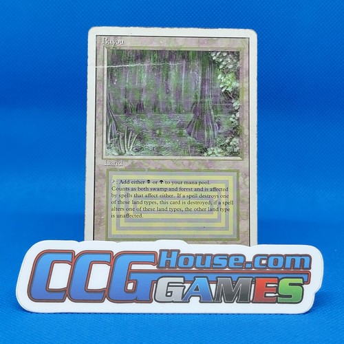 Mtg revised bayou dual land - revised,