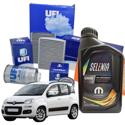 Kit tagliando ufi fiat panda - tagliando,