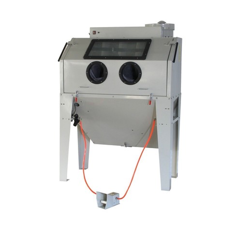 Cabina sabbiatura 420l con - sabbiatura,