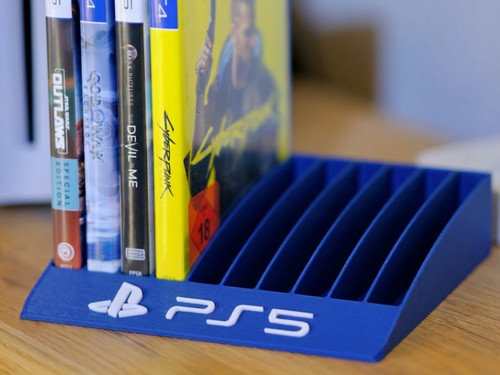 Portagiochi ps5 stampato 3d - ps5, in