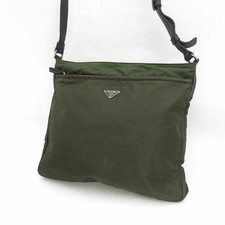 Borsa a tracolla Prada verde