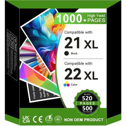21xl 22xl cartucce stampa - 21xl,