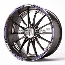 Decalcomanie ruota moto rosso - decalcomanie,