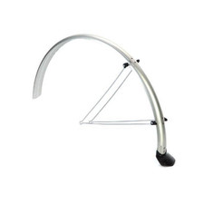 ATALA COPPIA PARAFANGHI BICI BICICLETTA CITY BIKE 28" SILVER 53 MM