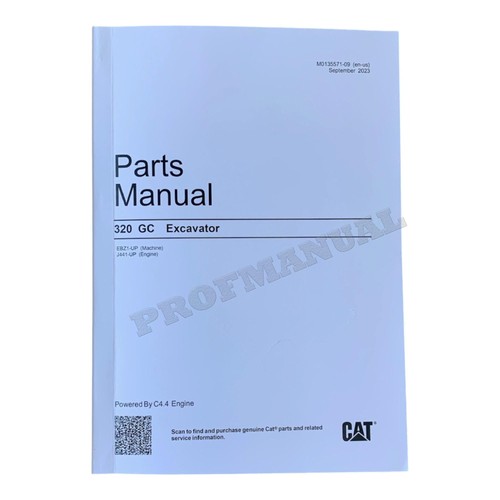 Catalogo ricambi escavatore