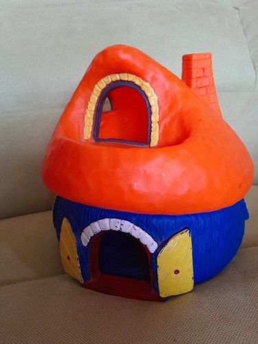 Casa dei puffi - casa, vintage