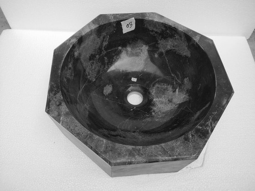 Lavabo marmo nero - lavabo,