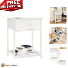 Comodino bianco stile