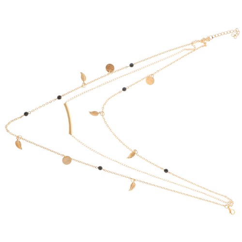 Collana perle nere - collana, di