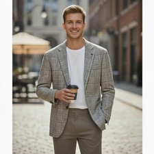 Lardini Blazer Pied de poule