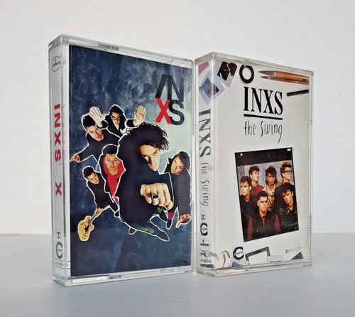 Inxs audio cassette tape - audio,
