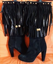 women's used suede boots