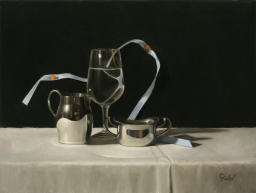 Sandra power dipinto ad olio - -,