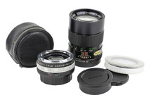 Vivitar Auto Tele Photo 135mm 1:2.8 lens obiettivo kit Konica AR mount