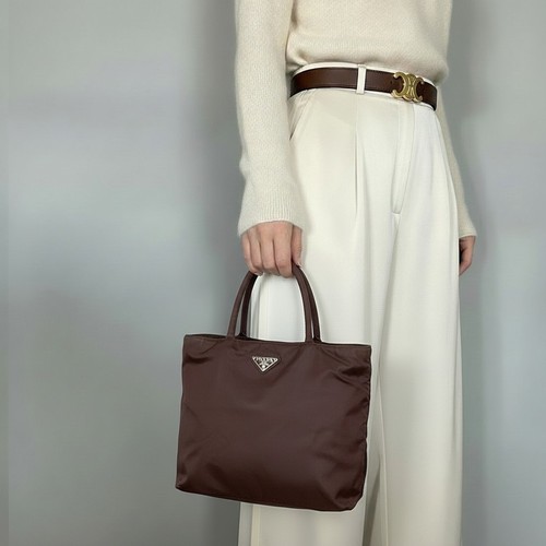 Borsa tote prada tessuto - tote,
