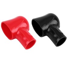 2pcs 40mm Long Noir Rouge