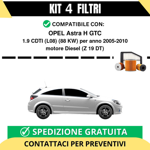 Kit filtri tagliando per - kit,
