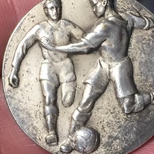 MEDAGLIA SPORTIVA CALCIO F.I.G.C LEGA GIOVANILE 1952 1953 CAMPIONATO PROVINCIALE