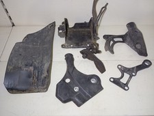 Plastiche Porta batteria Paraspruzzi Protezione Telaio KTM EXC 450 2002 2004