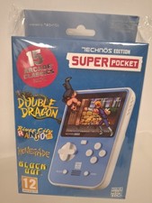 CONSOLE EVERCADE SUPER POCKET TECHNOS EDITION NUOVA SIGILLATA CON 15 GIOCHI ARCADE