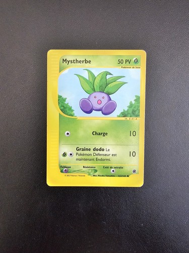 Carte pokémon mystherbe - carte,