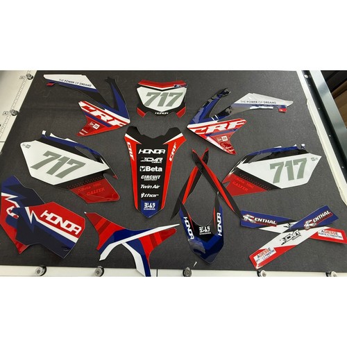 Kit grafiche adesivi per honda - kit,