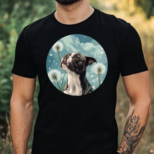 Shirt uomo pitbull fantasia - pitbull,