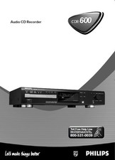 Philips CDR 600 Lettore CD