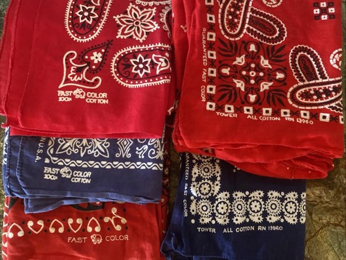 Lotto bandane vintage - 5,