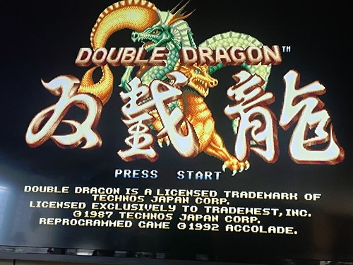 Doppio drago sega genesis - drago,